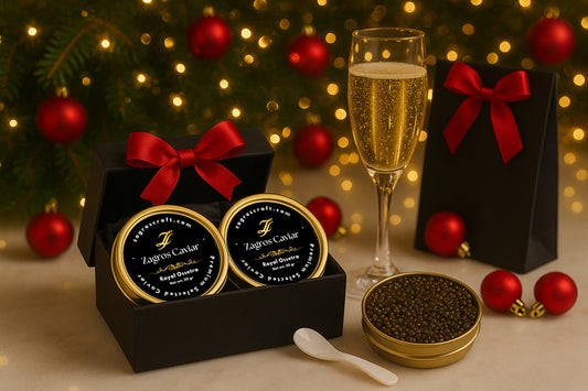 Luxury Christmas Trio – 30g + 10g + Spoon in Gift Box